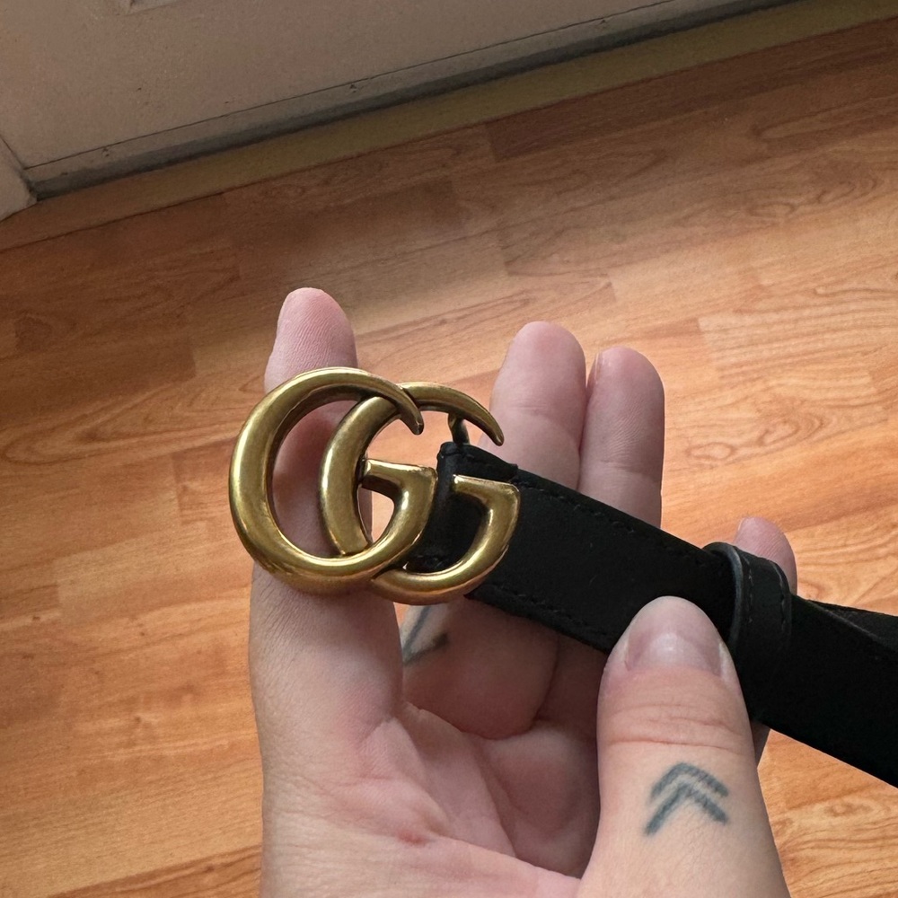 Gucci thin Marmont Belt